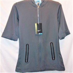 NWT Women Top Nike golf  XS Grey 542059 Light jacket MSRP $130 Free Shipping